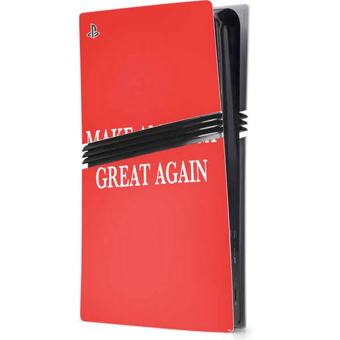 Make American Great Again PS5 Pro Console Skin